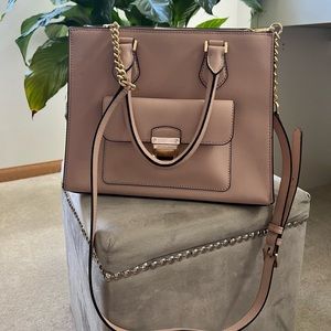 Light pink Michael Kors purse